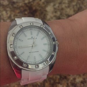 Anne Klein Classic White Watch